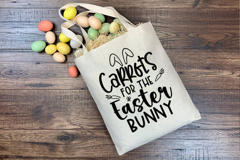 Carrots for The Easter bunny I Easter SVG I Easter Cut Files SVG Happy Printables Club 