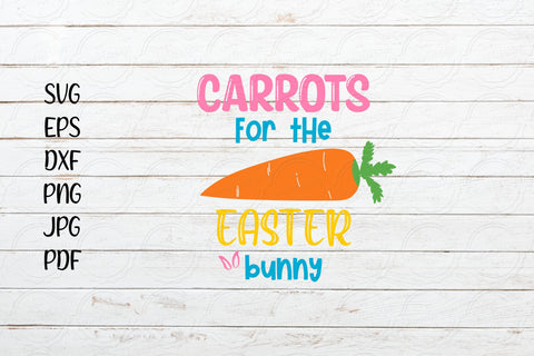 Carrots for the Easter Bunny svg, Easter SVG, Carrot SVG SVG SmmrDesign 