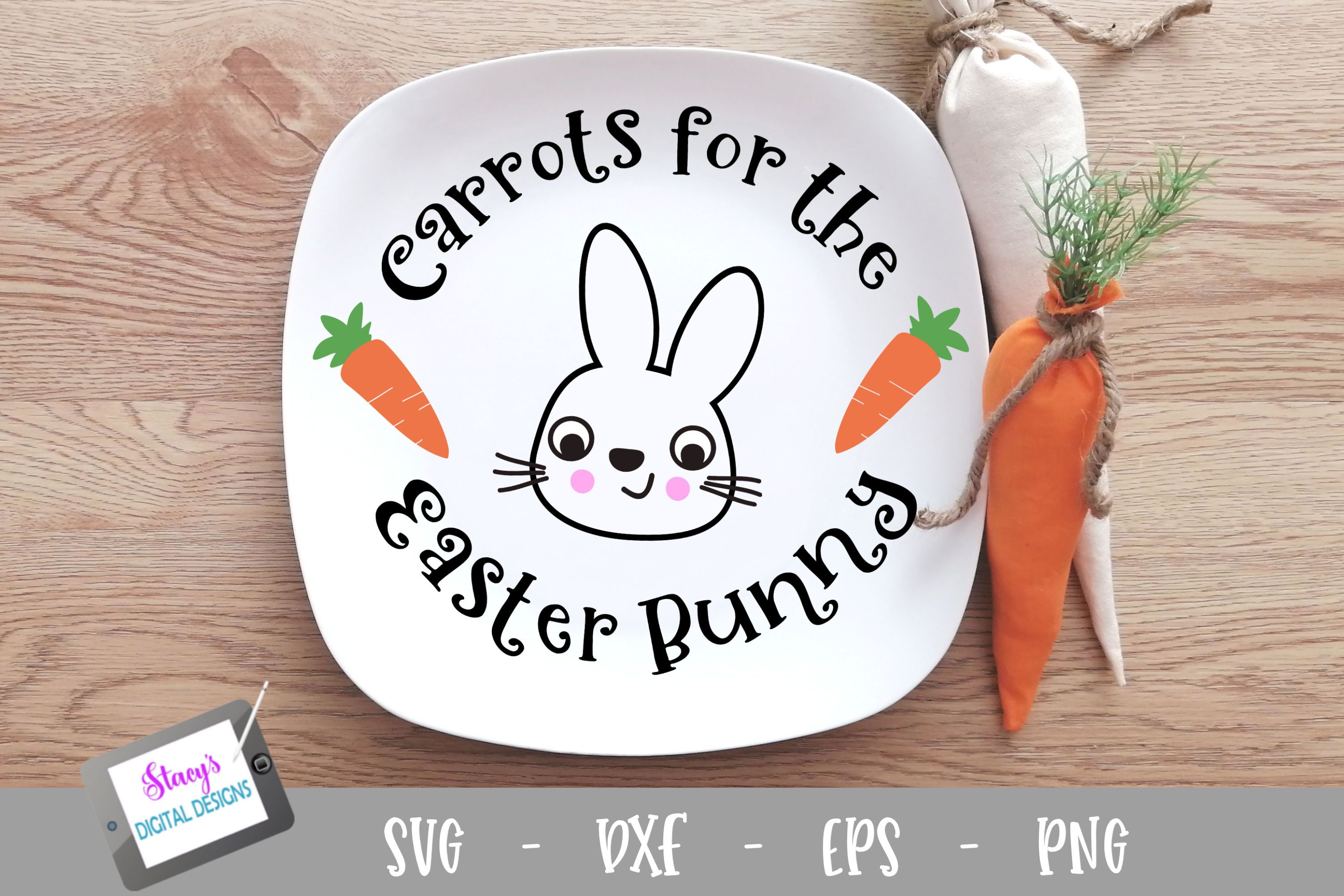 Carrots for the Easter Bunny SVG Easter SVG So Fontsy