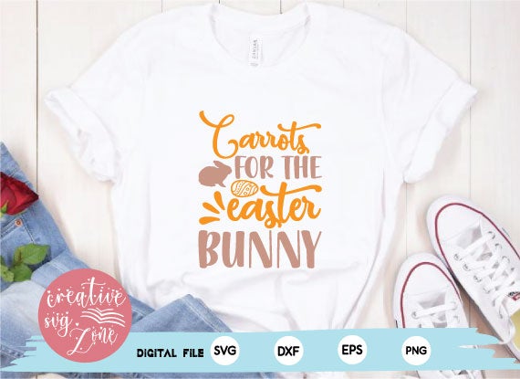 Carrots for the Easter Bunny SVG md faruk hossain 