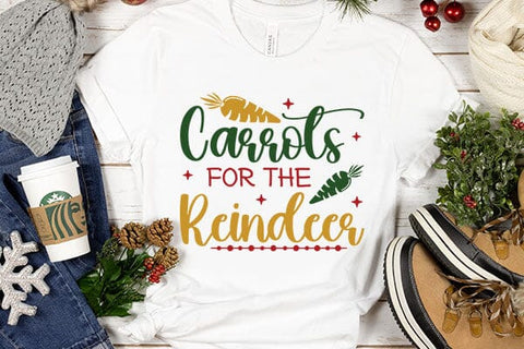 Carrots For The Reindeer SVG Angelina750 