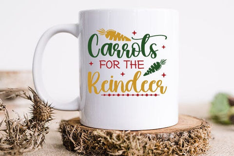 Carrots For The Reindeer SVG Angelina750 