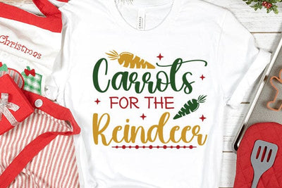 Carrots For The Reindeer SVG Angelina750 