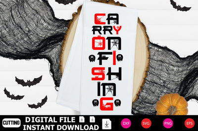 Carry On Fishing SVG Shahin alam 