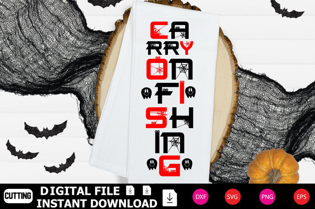 Carry On Fishing SVG Shahin alam 