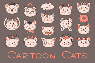 Cartoon Cats Sublimation Rin Green 