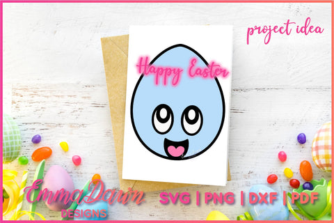 Cartoon Easter Egg SVG | Mandala Easter Eggs SVG SVG Emma Dawn Designs 