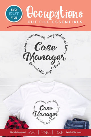 Case Manager svg, Social worker, social work Case Manager svg, nurse case manager, outcomes, heart shape, social worker gift, svg dxf png SVG SVG Cut File 