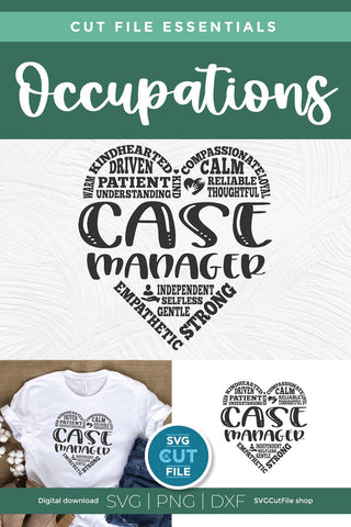 Case Manager svg, Social worker, social work Case Manager svg SVG SVG Cut File 