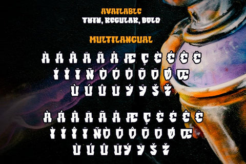 Caskey Font twinletter 