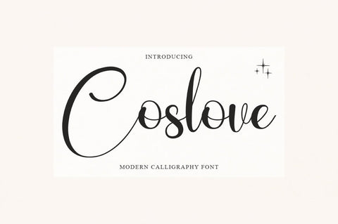 Caslove Font IRF Lab Studio 