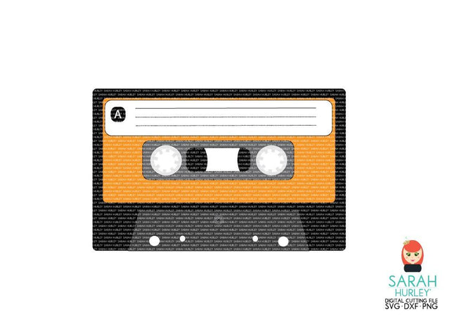 Cassette SVG Sarah Hurley 