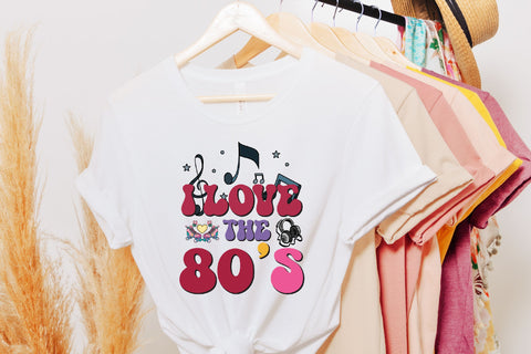 Cassette Tape Retro I Love the 80s Party Sublimation Rupkotha 