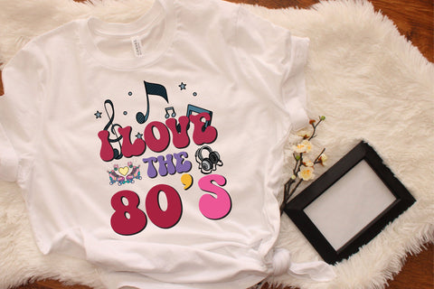 Cassette Tape Retro I Love the 80s Party Sublimation Rupkotha 