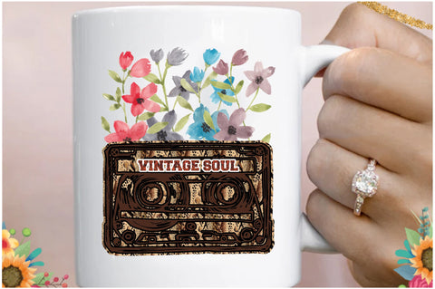 Cassette Vintage Soul Sublimation Sublimation Jagonath Roy 