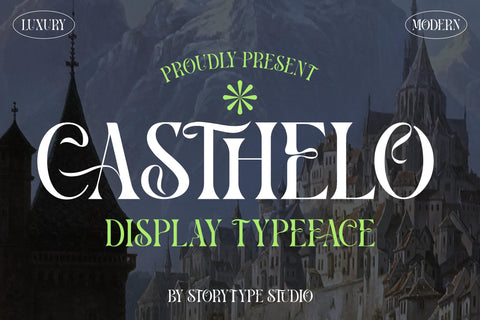 CASTHELO Typeface Font Storytype Studio 
