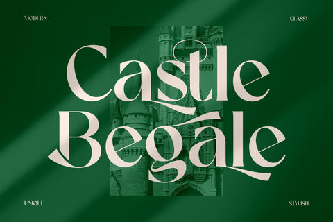 Castle Begale Typeface Font Storytype Studio 