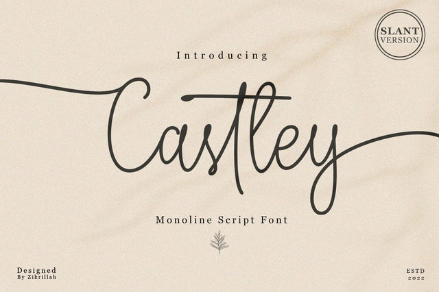 Castley Font Suza Studio 