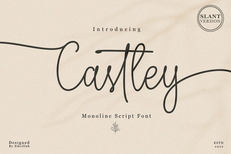 Castley Font Suza Studio 