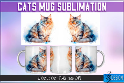 Cat 11 | 15 Oz Mug Sublimation Sublimation Fly Design 