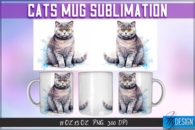 Cat 11 | 15 Oz Mug Sublimation Sublimation Fly Design 