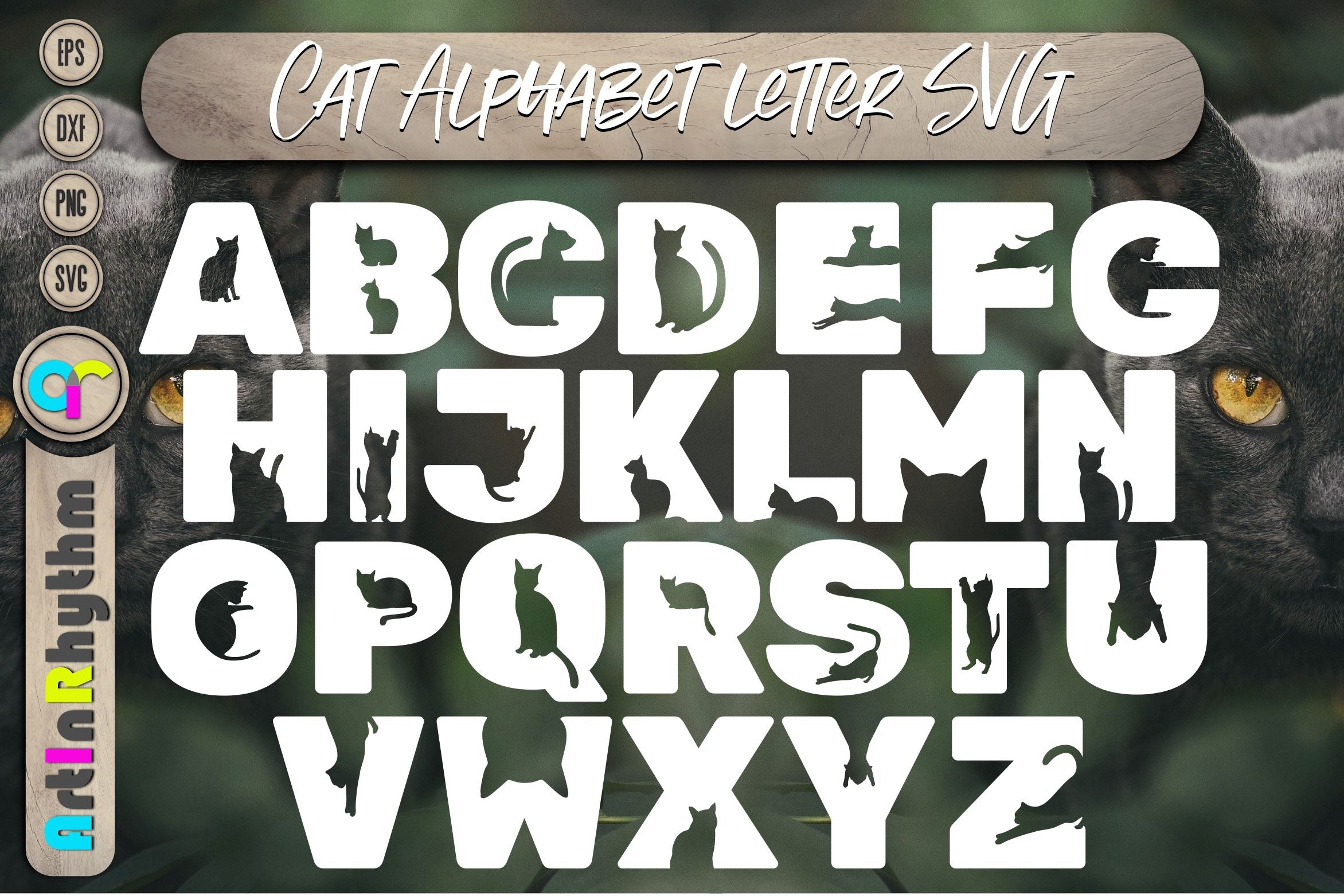 Cat Alphabet and SVG fonts