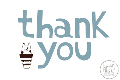 Cat and Cactus SVG Ready Cut File SVG Lynda M Metcalf 