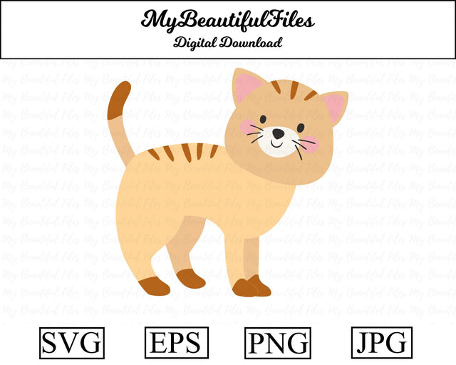 cat - animal SVG MyBeautifulFiles 