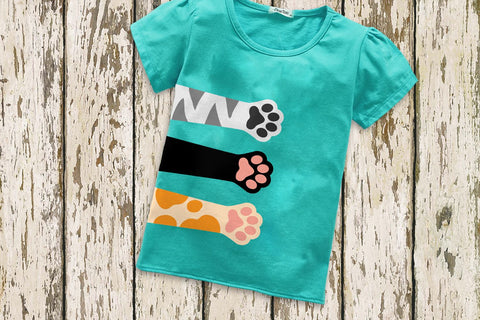 Cat Arms and Paws SVG SVG Designed by Geeks 