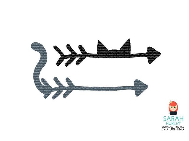 Cat Arrows SVG Sarah Hurley 