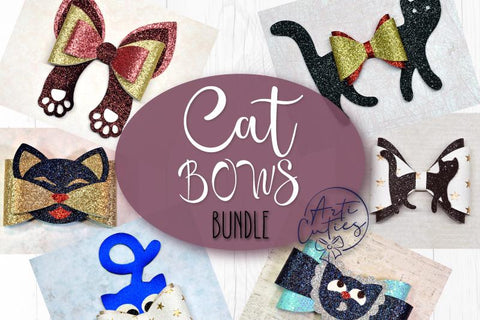 Cat bows bundle SVG ArtiCuties 