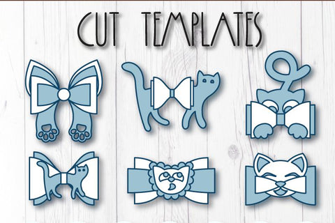 Cat bows bundle SVG ArtiCuties 