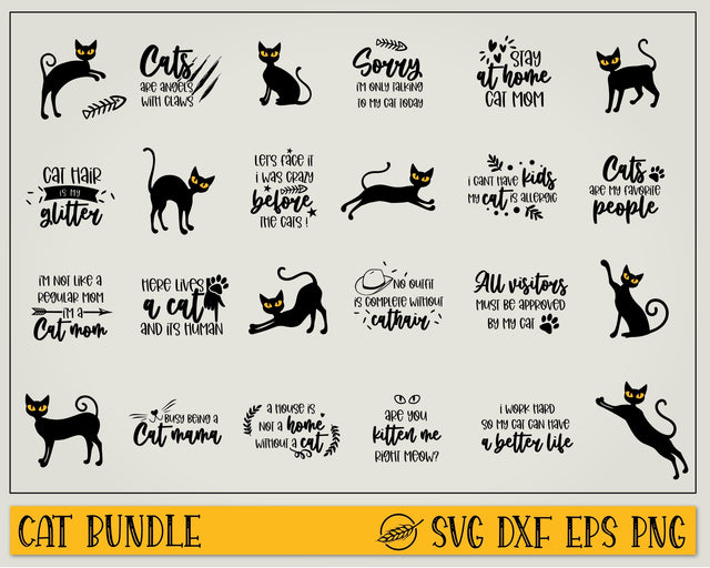 Cat bundle SVG Boertiek 