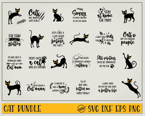 Cat bundle SVG Boertiek 
