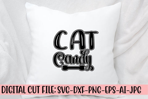 Cat Candy SVG Cut File SVG Syaman 