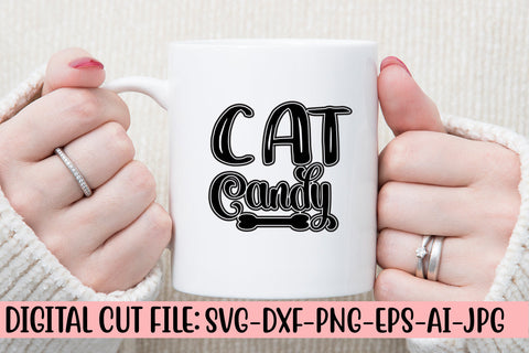 Cat Candy SVG Cut File SVG Syaman 