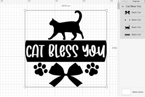 Cat Christmas Round Ornament SVG Funny Pet Quote SVG OrangeBrushStudio 