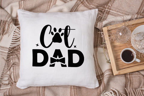 Cat Dad SVG Design SVG futivesvg 