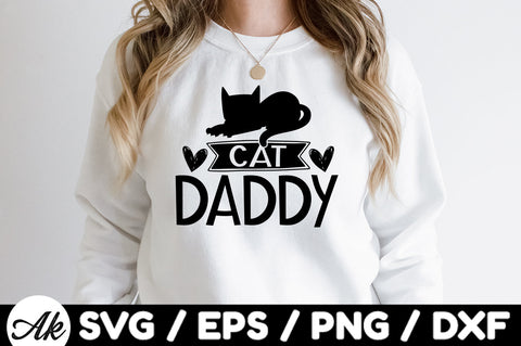 Cat daddy svg SVG akazaddesign 