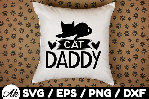 Cat daddy svg SVG akazaddesign 
