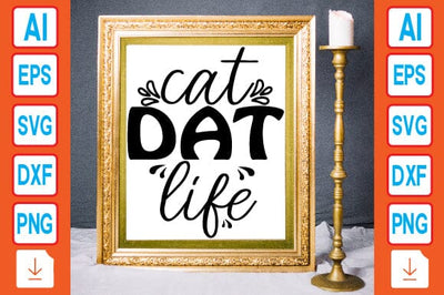 Cat Dat Life SVG Craftlabsvg24 