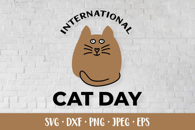 Cat Day SVG. Animals SVG. Cute cat. Pet SVG SVG LaBelezoka 