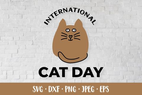 Cat Day SVG. Animals SVG. Cute cat. Pet SVG SVG LaBelezoka 