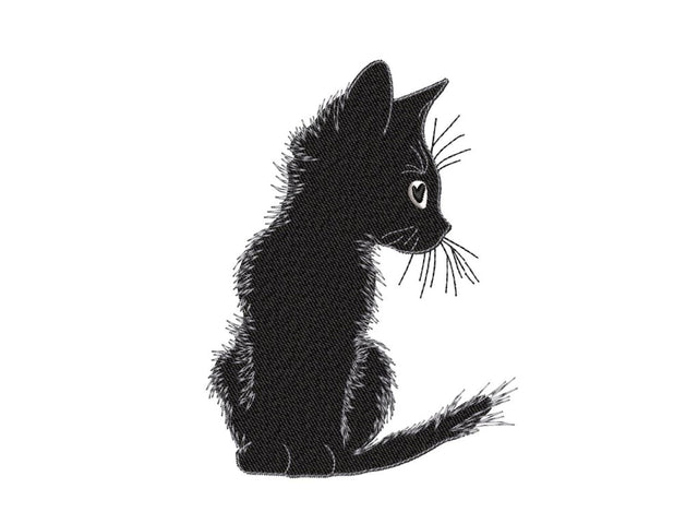 Cat Embroidery Design, Animal Embroidery Design, Kitten, Cat Mama, Cat Lover Embroidery, 3 sizes, Instant Download Embroidery/Applique DESIGNS Nino Nadaraia 