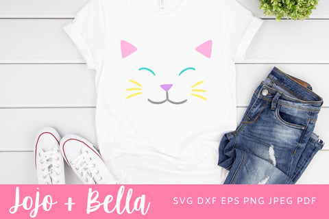 Cat Face SVG, Cat Svg, Cat shirt Svg, Cute Cat Svg, Halloween Cat SVG ...