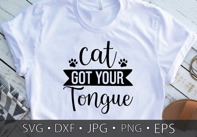 cat got your tongue SVG md faruk hossain 
