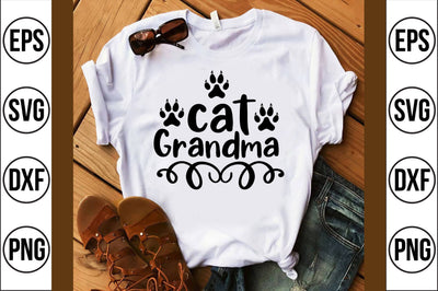 cat grandma svg SVG shah alam 