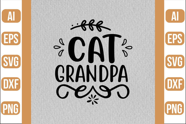 cat grandpa svg SVG shah alam 