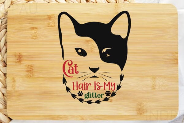 Cat Hair Is My Glitter SVG Angelina750 
