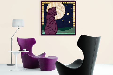 Cat in Moonlight SVG Angel on Empire 